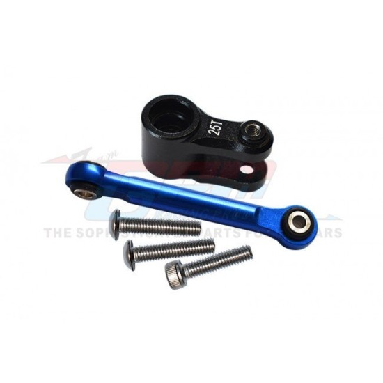 Voor Traxxas MAXX Aluminium Servo Horn 25T Met Spoorstangen - 5-delige set - GPM