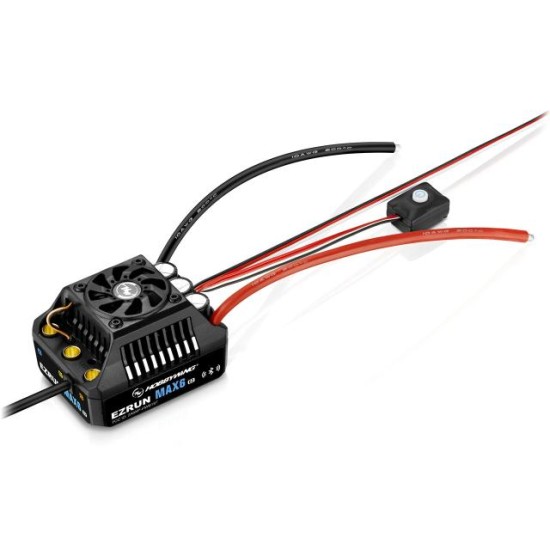 Hobbywing Ezrun MAX6 G2 ESC 200 Amp, 3-8s LiPo, BEC 8A