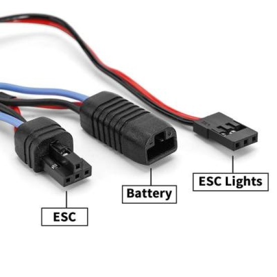 INJORA Micro BEC (Battery Eliminator Circuit) voor 1/18 TRX4M