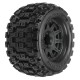 Badlands MX38 3.8 All-Terrain banden gemonteerd op 17mm Zwarte Raid wielen (2)