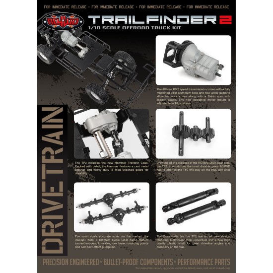 RC4WD Trail Finder 2 Truck bouwdoos (Z-K0054)