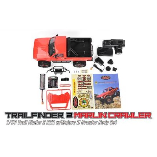 RC4WD Marlin Crawler Trail Finder 2 RTR met Mojave II Crawler Body Set (Z-RTR0034)