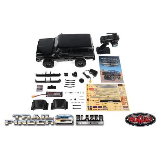 RC4WD Trail Finder 2 RTR w/Chevrolet Blazer Body Set (Midnight Edition) RTR0068