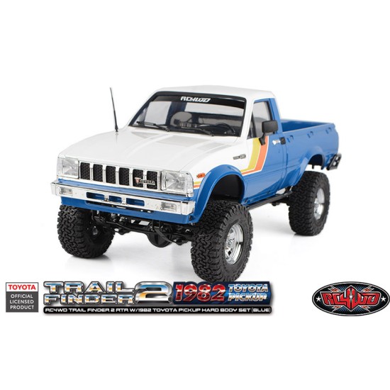 RC4WD Trail Finder 2 RTR met de 1982 Toyota Pickup Hard Body Set (Blauw), Z-RTR0070