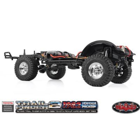 RC4WD Trail Finder 2 RTR met de 1982 Toyota Pickup Hard Body Set (Rood), Z-RTR0070