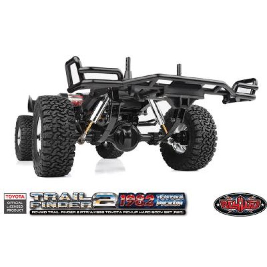 RC4WD Trail Finder 2 RTR met de 1982 Toyota Pickup Hard Body Set (Blauw), Z-RTR0070