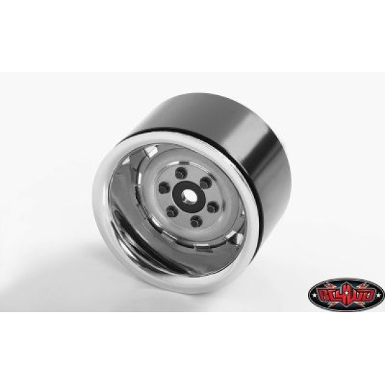 RC4WD Rally 1.9 Beadlock Wheels (Silver) 4 stuks (Z-W0257) 