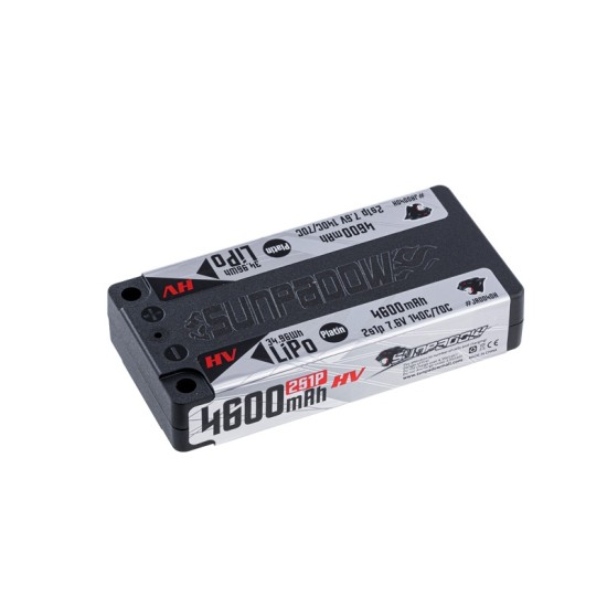 Sunpadow Platin shorty Lipo  4600mAh-7.6V-2S2P-140C