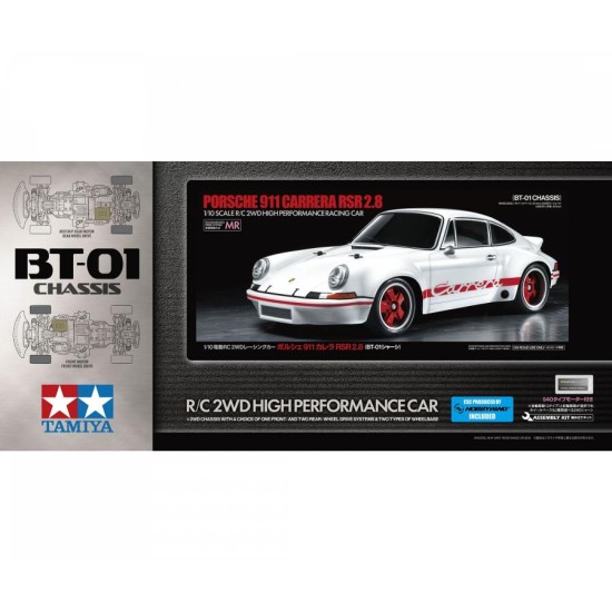 Tamiya 1/10  Porsche 911 Carrera RSR 2.8 (BT-01) bouwdoos