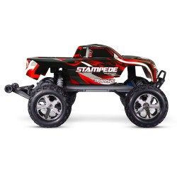 Traxxas Stampede 2WD BL-2s HD Rood
