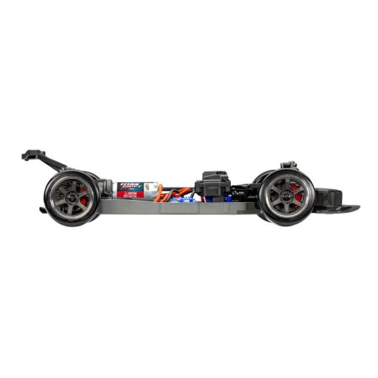 Traxxas 4-TEC Ford Mustang achter wiel aangedreven  Drift auto zwart