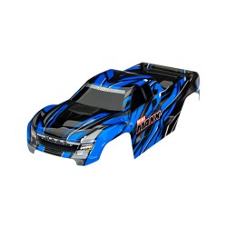 Carrosserie, Mini Maxx, blauw (gespoten, stickers aangebracht)