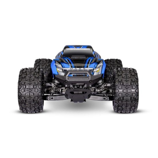 Traxxas Mini Maxx BL-2s Blauw incl. batterij en USB-oplader