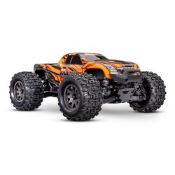 Traxxas Mini Maxx BL-2s Oranje incl. batterij en USB-oplader