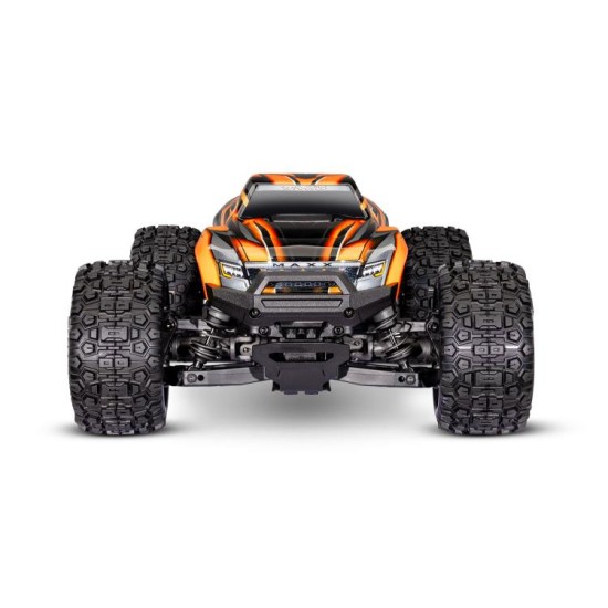 Traxxas Mini Maxx BL-2s Oranje incl. batterij en USB-oplader