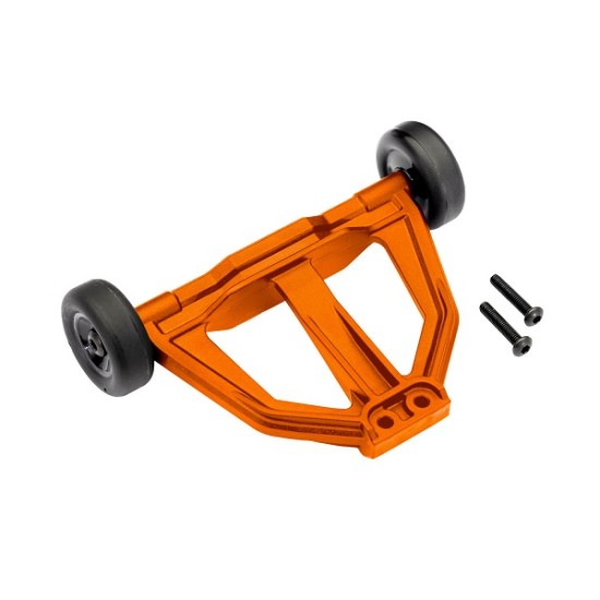 Wheelie bar (gemonteerd) oranje