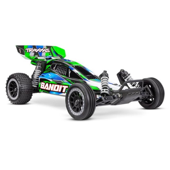 Traxxas Bandit 2wd HD buggy met  batterij en USB C lader Groen