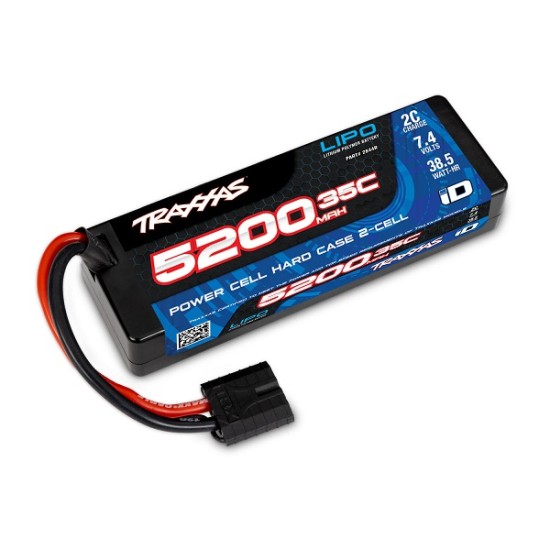 Power Cell LiPo 5200mAh 7.4V 2S 35C Hardcase