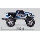 Traxxas Stampede 2WD BL-2s HD Blauw