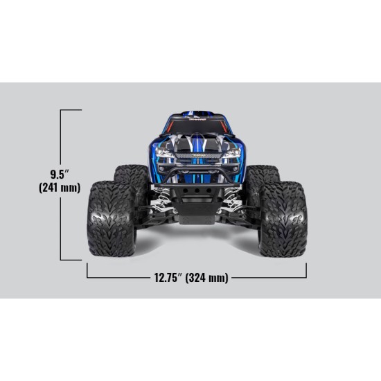 Traxxas Stampede 2WD BL-2s HD Blauw