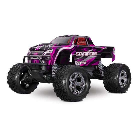 Traxxas Stampede 2WD BL-2s HD Roze