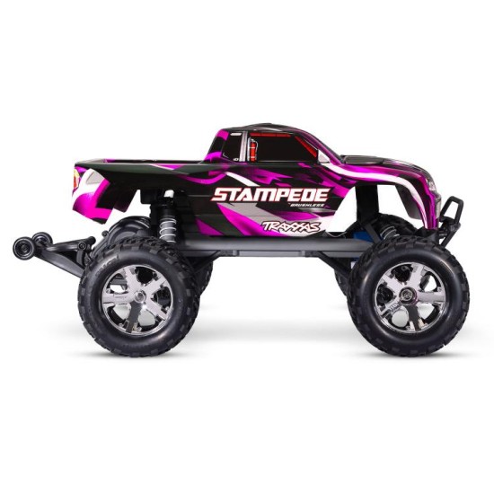 Traxxas Stampede 2WD BL-2s HD Roze