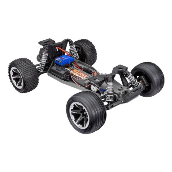 Traxxas Rustler 2wd HD met  batterij en USB C lader Roze