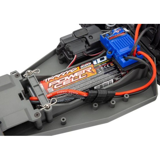 Traxxas Rustler 2wd HD met  batterij en USB C lader Rood