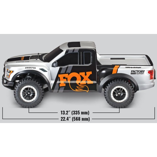 Traxxas Ford Raptor 2WD BL-2s HD Fox