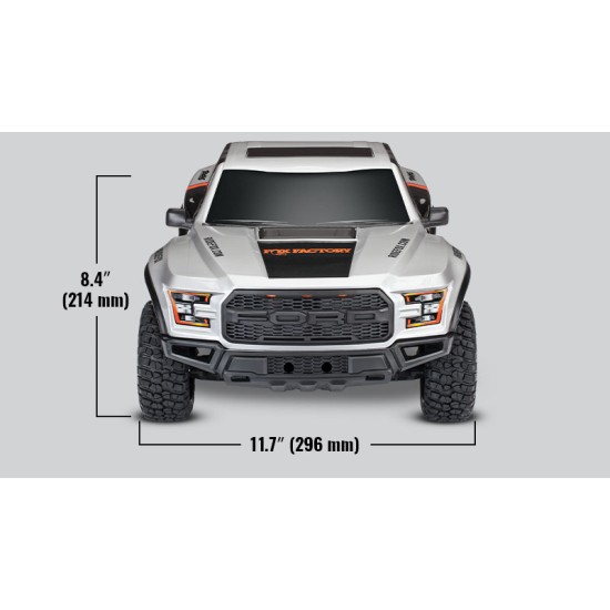 Traxxas Ford Raptor 2WD BL-2s HD Fox