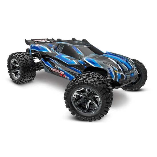 Traxxas Rustler 4X4 VXL HD TQi TSM (zonder batterij/lader) Blauw