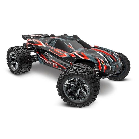 Traxxas Rustler 4X4 VXL HD TQi TSM (zonder batterij/lader) Rood