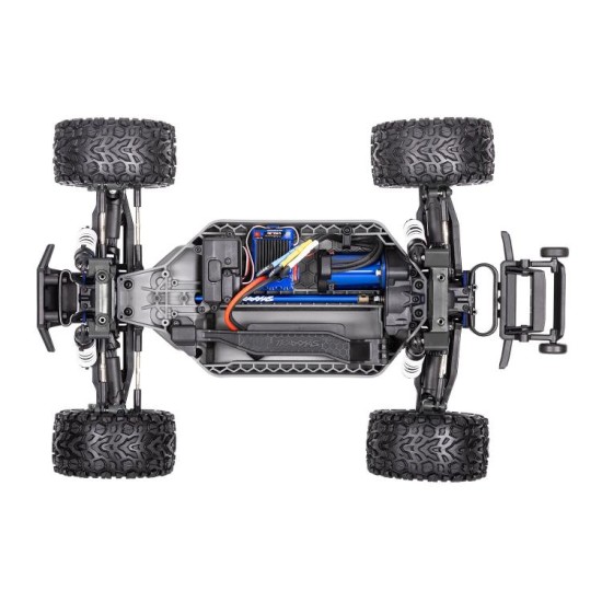 Traxxas Rustler 4X4 VXL HD TQi TSM (zonder batterij/lader) Blauw