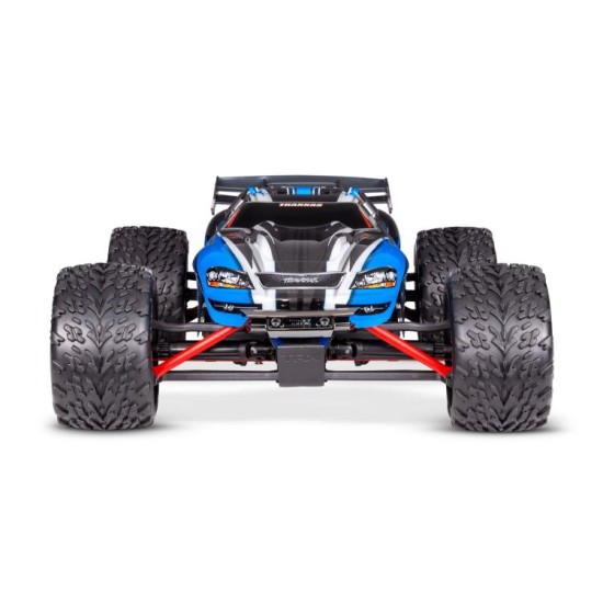 Traxxas revo 1/16, Brushed met accu en usb c lader blauw