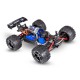 Traxxas revo 1/16, Brushed met accu en usb c lader rood blauw