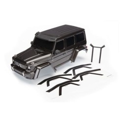 Body, Mercedes-Benz G 500 4x4, complete  (black) (includes rear body post, grill