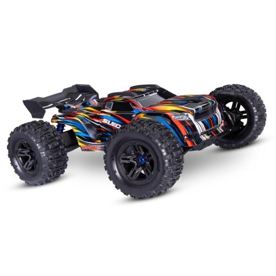 Traxxas Sledge belted blauw