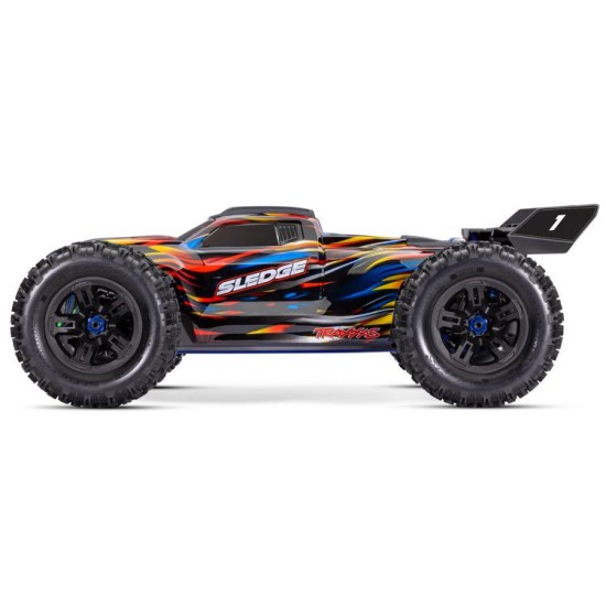 Traxxas Sledge belted blauw