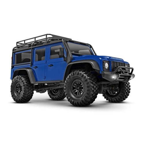 TRX-4M 1/18 Scale and Trail Crawler Land Rover 4WD Electric Truck with TQ  Blue