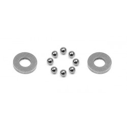 Carbide Ball-Bearing Axial 2.5X5.4X0.8